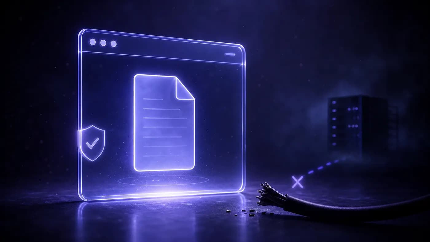 Client-Side PDF Privacy: Your Files Stay in the Browser