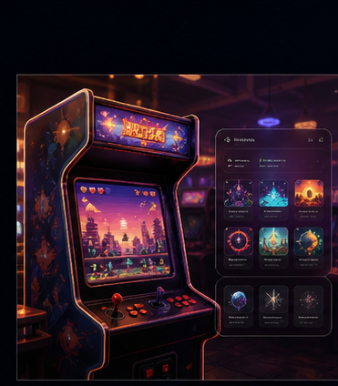 Retro Arcade preview